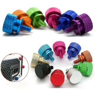 Kit com 5 Parafusos Coloridos para Gabinete Gamer Premium – Personalize seu Setup!