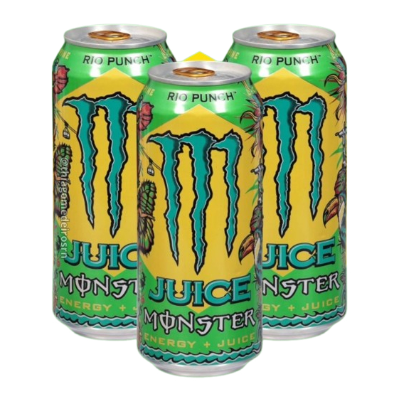 3 Energético Monster Energy Sabores 473ml Kit com três unidades