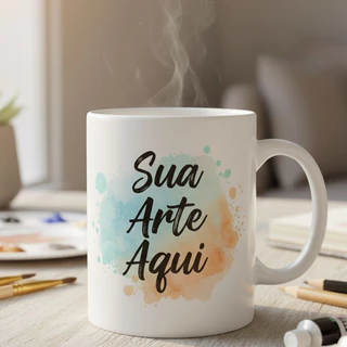 Caneca Personalizada Sua arte 325ml com Alta Qualidade de Cerâmica