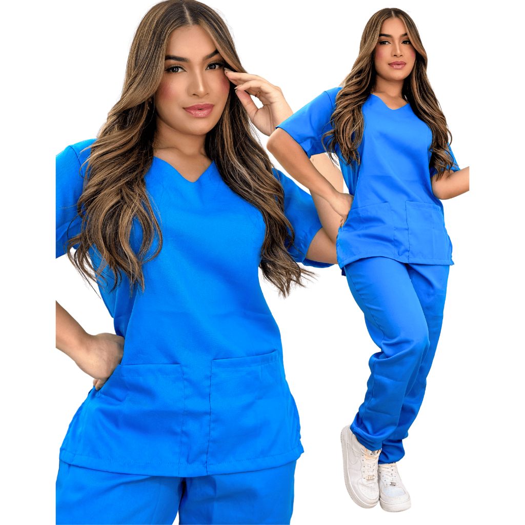 Conjunto Pijama Cirúrgico Scrub Enfermagem Hospitalar Feminino - Para ...