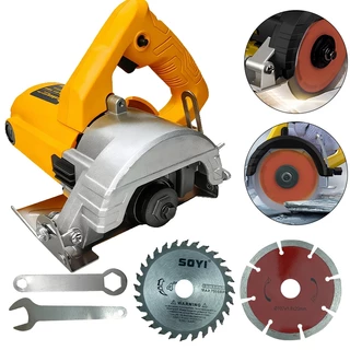 Serra Mármore Profissional 1300W-Tipo Madeira, Concreto 110/220 volts em Oferta na Shopee