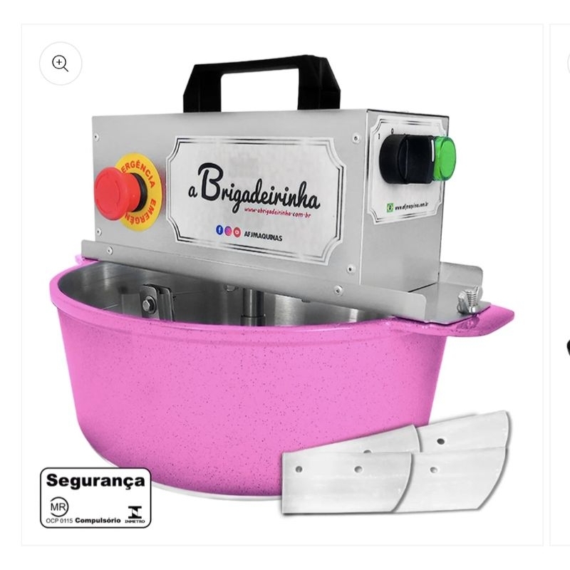 Panela Automática Mexedora Silver - 5 Litros - Bivolt + Mimo Especial ...