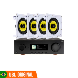 Kit Home Theater Receiver 7.2 Com Receiver JBL 7100 + 4x Arandelas CI6S Plus