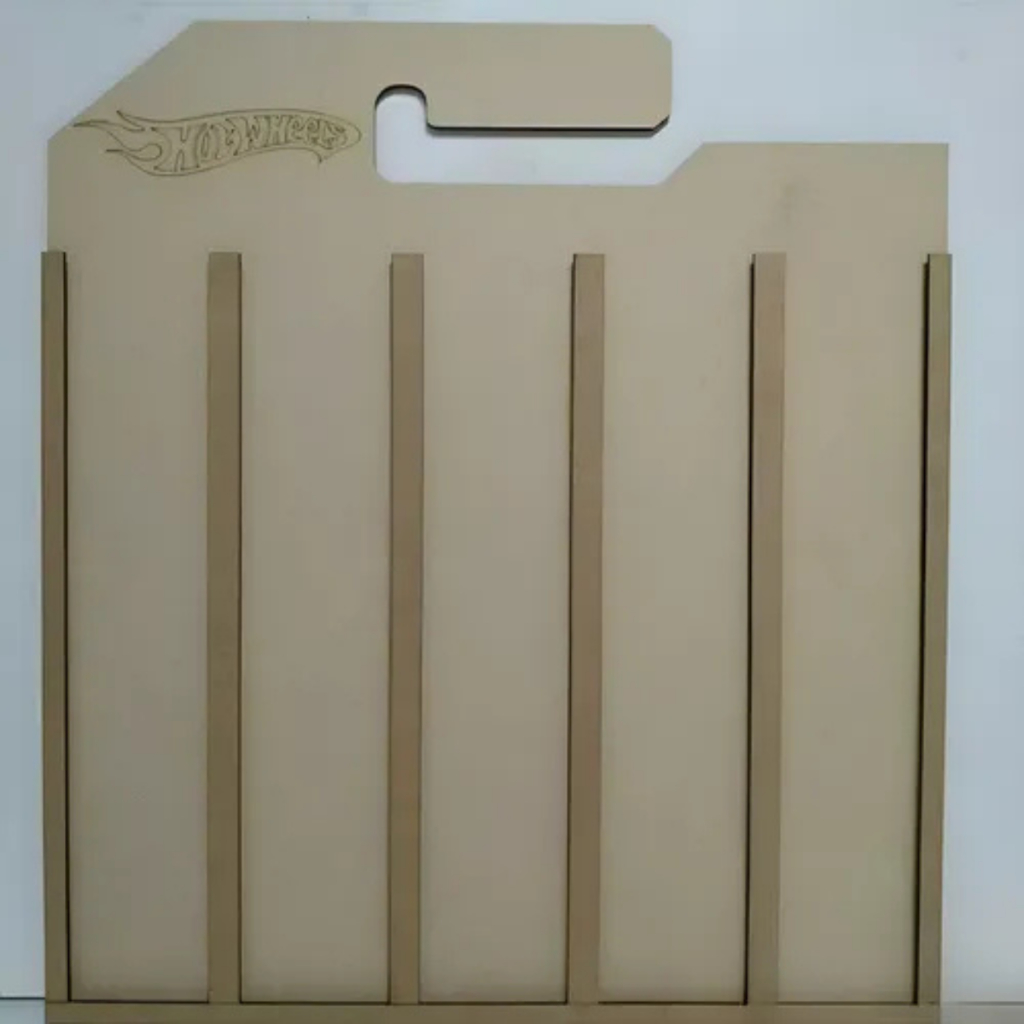 Porta Blister Hot Wheels em MDF Coleção para 40 Cartelas de Carrinhos ...