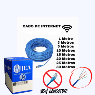 Cabo de Rede CAT5e 1M a 5M - 10M - 15M