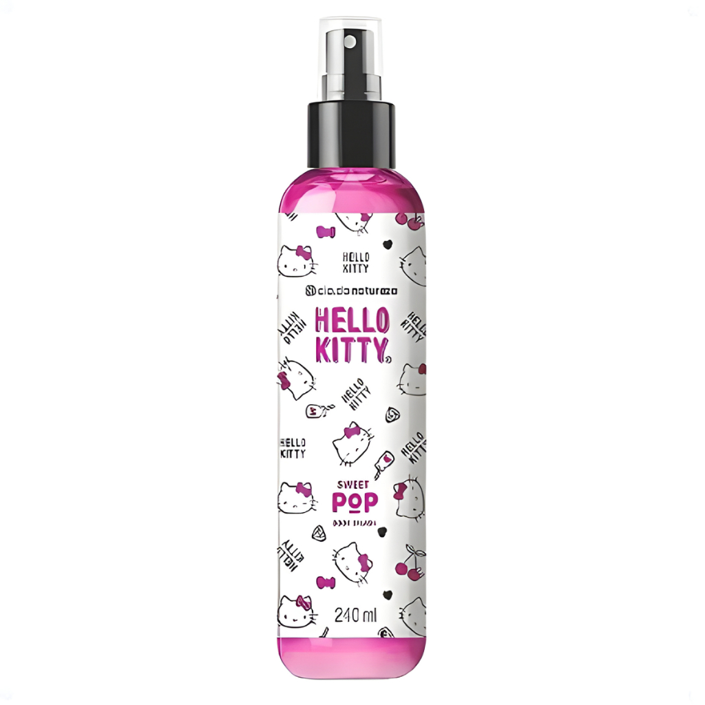 Cia da Natureza Body Splash Hello Kitty Sweet Pop 240ml | Shopee Brasil