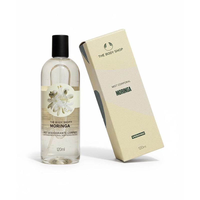 Body Splash Mist Moringa 120ml da The Body Shop. | Shopee Brasil