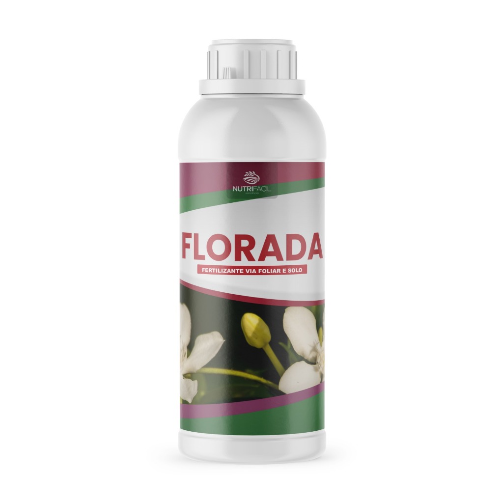 Adubo Foliar Calcio + Boro + Magnesio Florada Para Florescimento Flores - 1 Litro