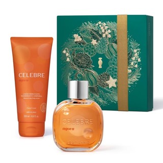 Estojo Celebre Agora Feminino O Boticário (Perfume 100ml, Hidratante Corporal 200ml) em Oferta na Shopee