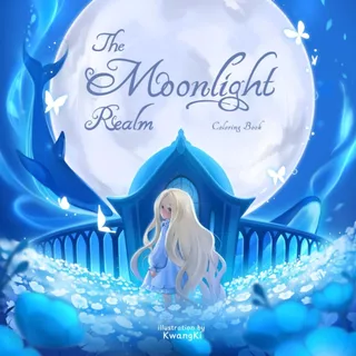 THE MOONLIGHT REALM 40 Desenhos para colorir FOLHAS SOLTAS + Acetato NÃO VAI ENCADERNADO em Oferta na Shopee