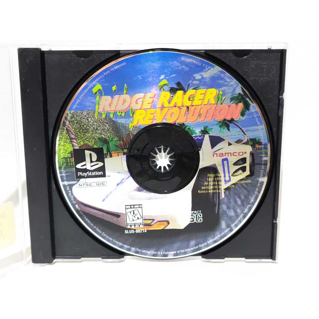 Ridge Racer Revolution Sur PS1 – Blister NEUF Sous Cellophane – Édition Euro 1995