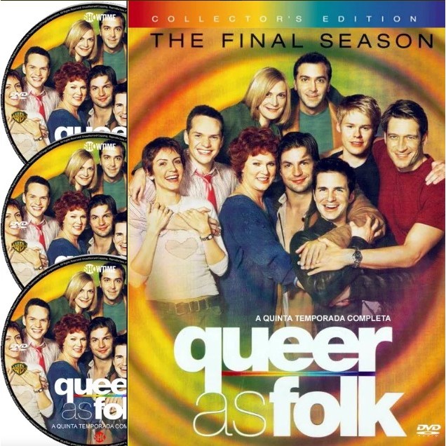 DVD Série Queer as Folk Quinta Temporada Final Seriados gls gays