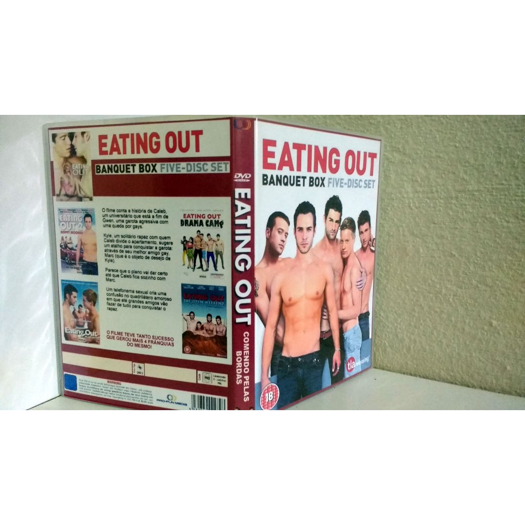DVD Série Eating Out / Comendo Pelas Bordas Gls Gay Filmes | Shopee Brasil