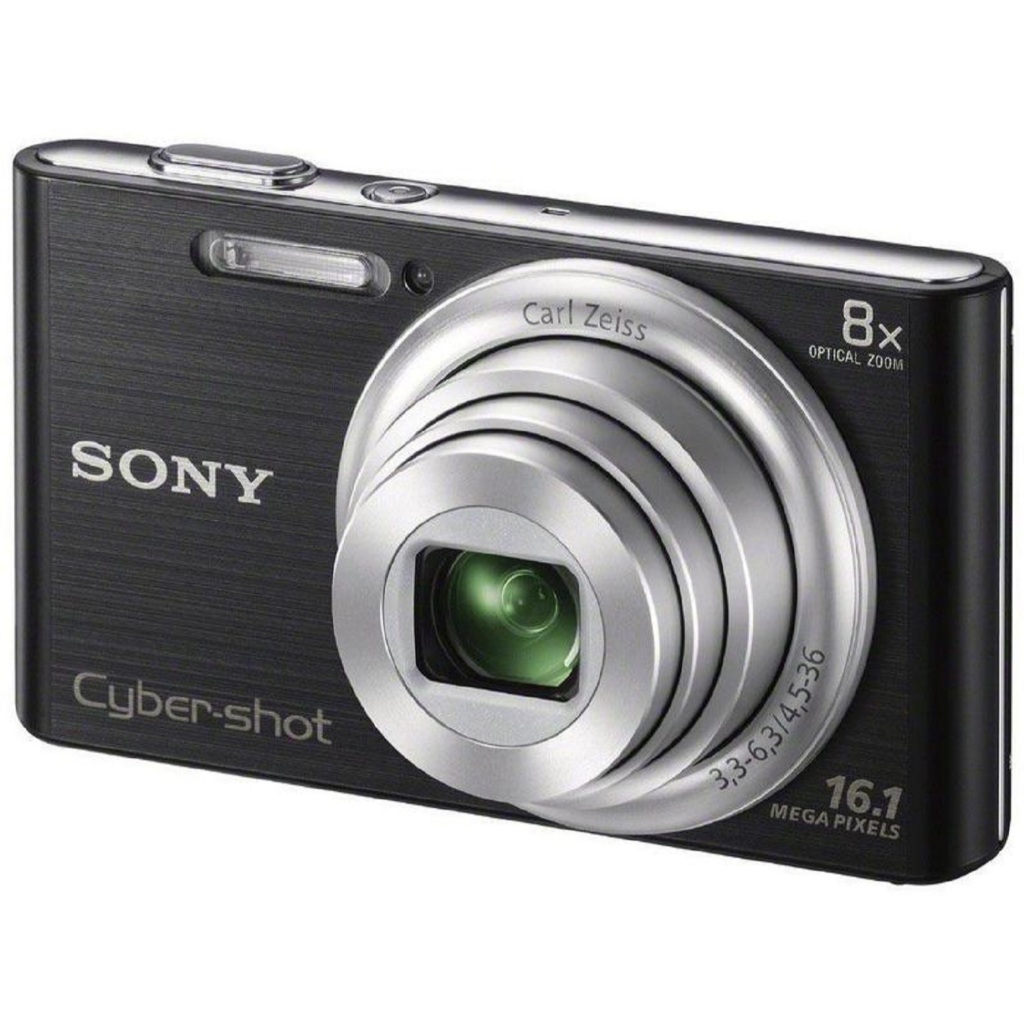 Câmera Digital Sony Cyber-shot DSC-W730 Preta com 16.1 MP, Zoom