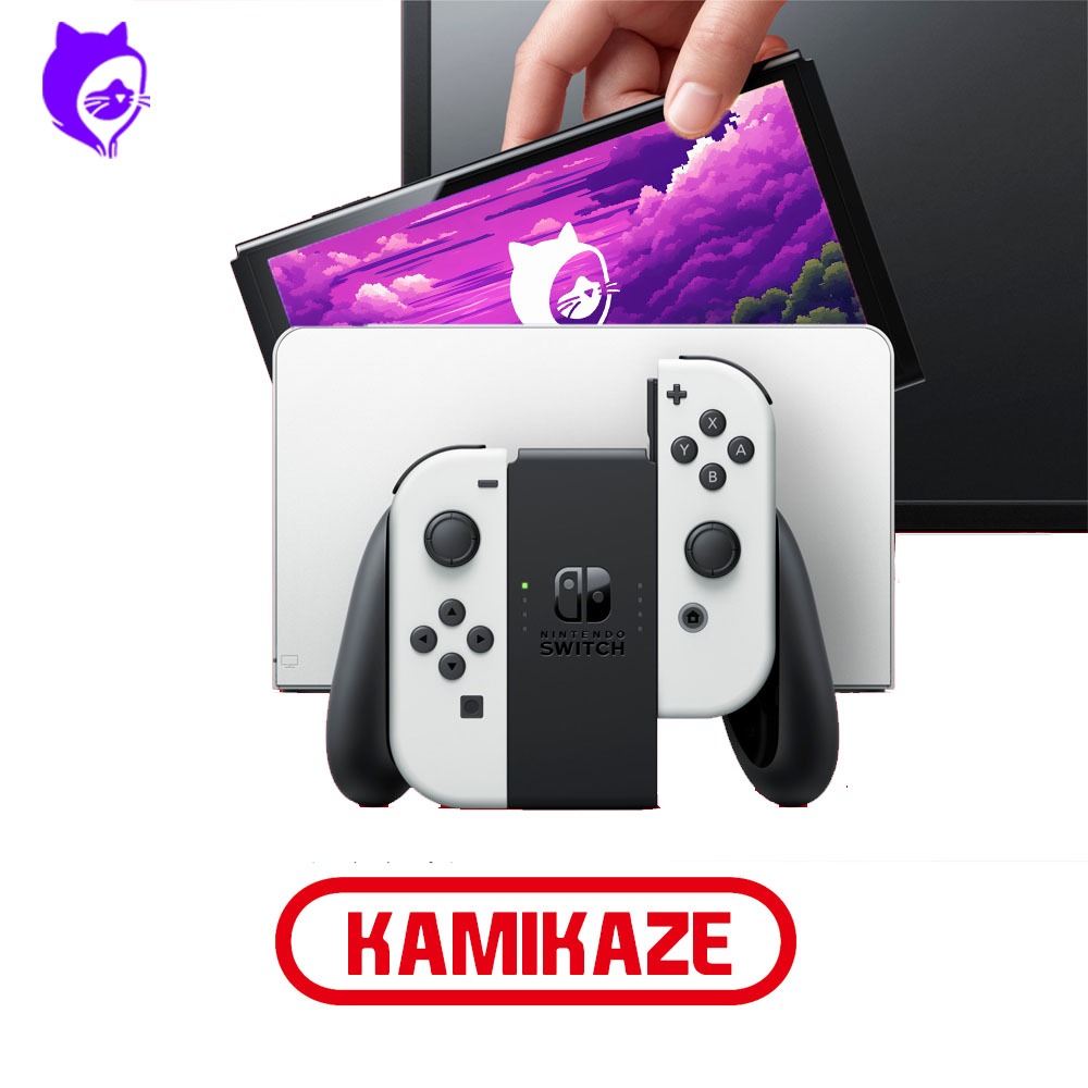 Nintendo Switch OLED Novo Desbloqueado + Cartão 128GB/256GB/512GB
