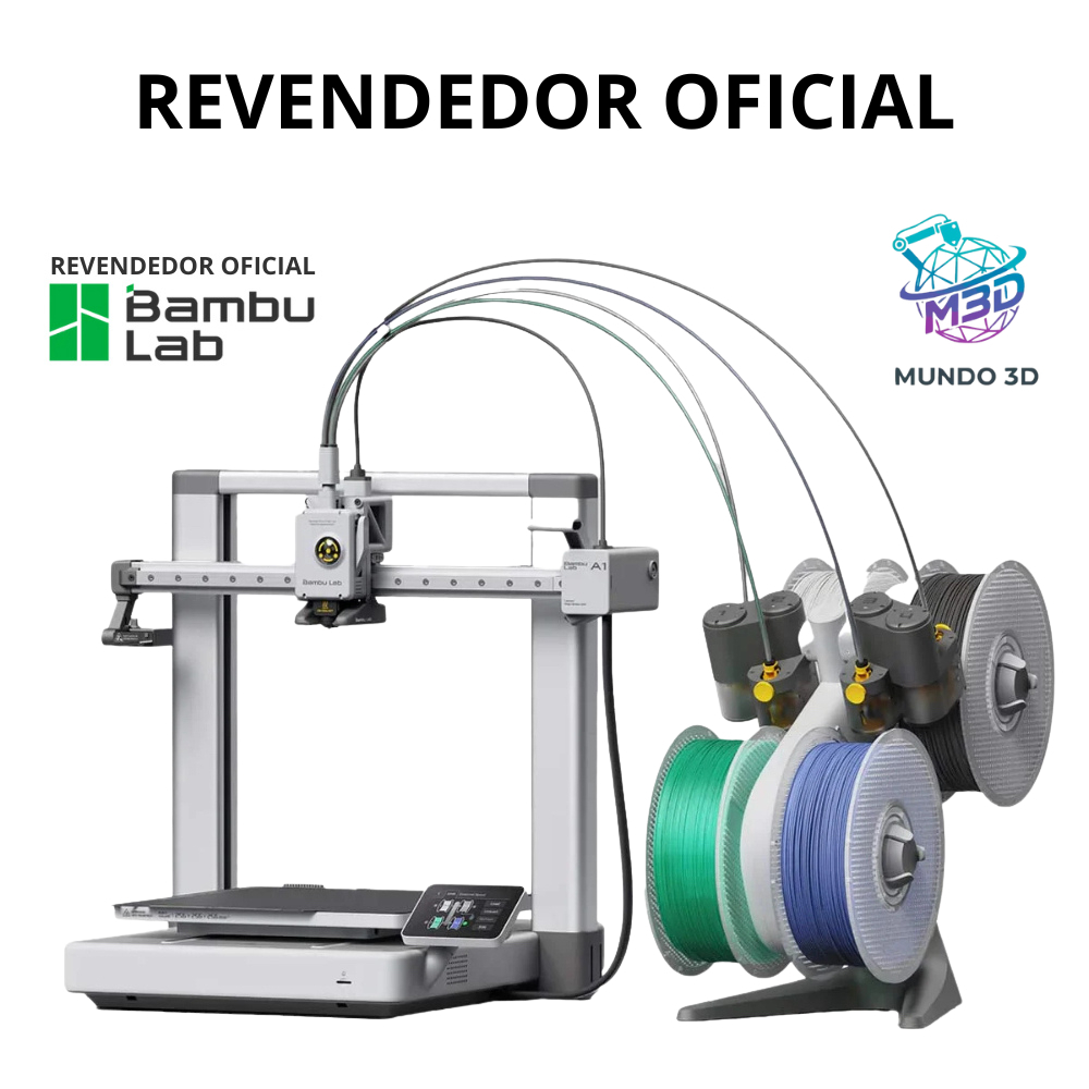 Impressora 3D Bambu Lab A1 Combo com AMS Lite