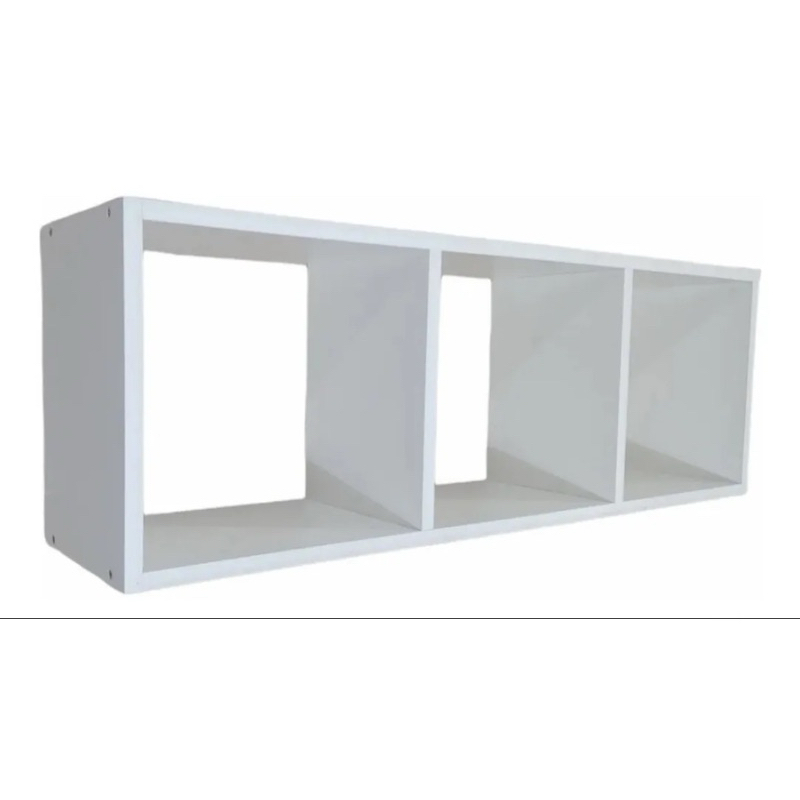 Colmeia 90x30x30 na cor branca fosco 100%MDF