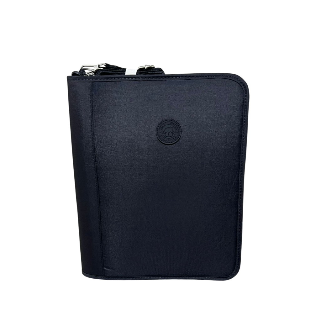 Fichário A4 Zíper Kika Universitário Feminino Masculino Liso Com