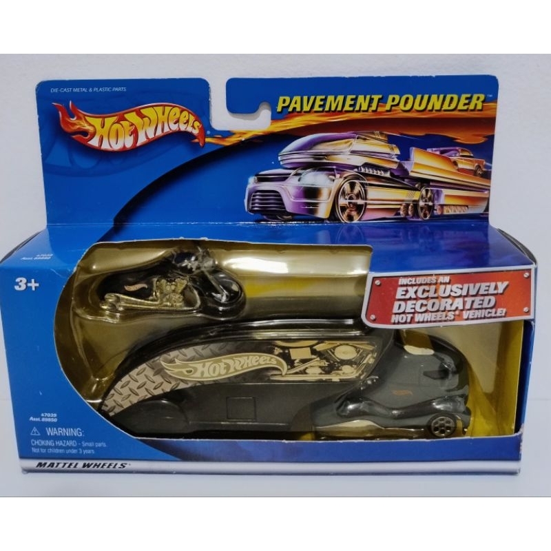 VINTAGE 2001 HOT Wheels Pavement Pounder Wild Willys Die Cast 89044 EUR...