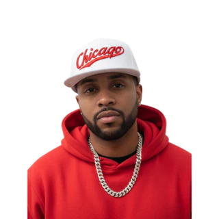 Boné Aba Reta Chicago Snapback Lançamento - Junto e Misturado - Top - Branco