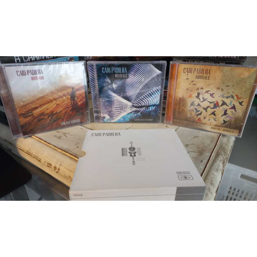 Cd Box - caio Padilha - Trilogy - rabecas e Arribaças Violas e Veredas ...