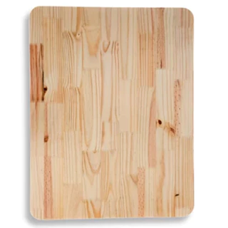 Tampo de Madeira Pinus 70x55cm Cantos Arredondados Vitoriano | Para Mesas Home Office | Mesa Jantar