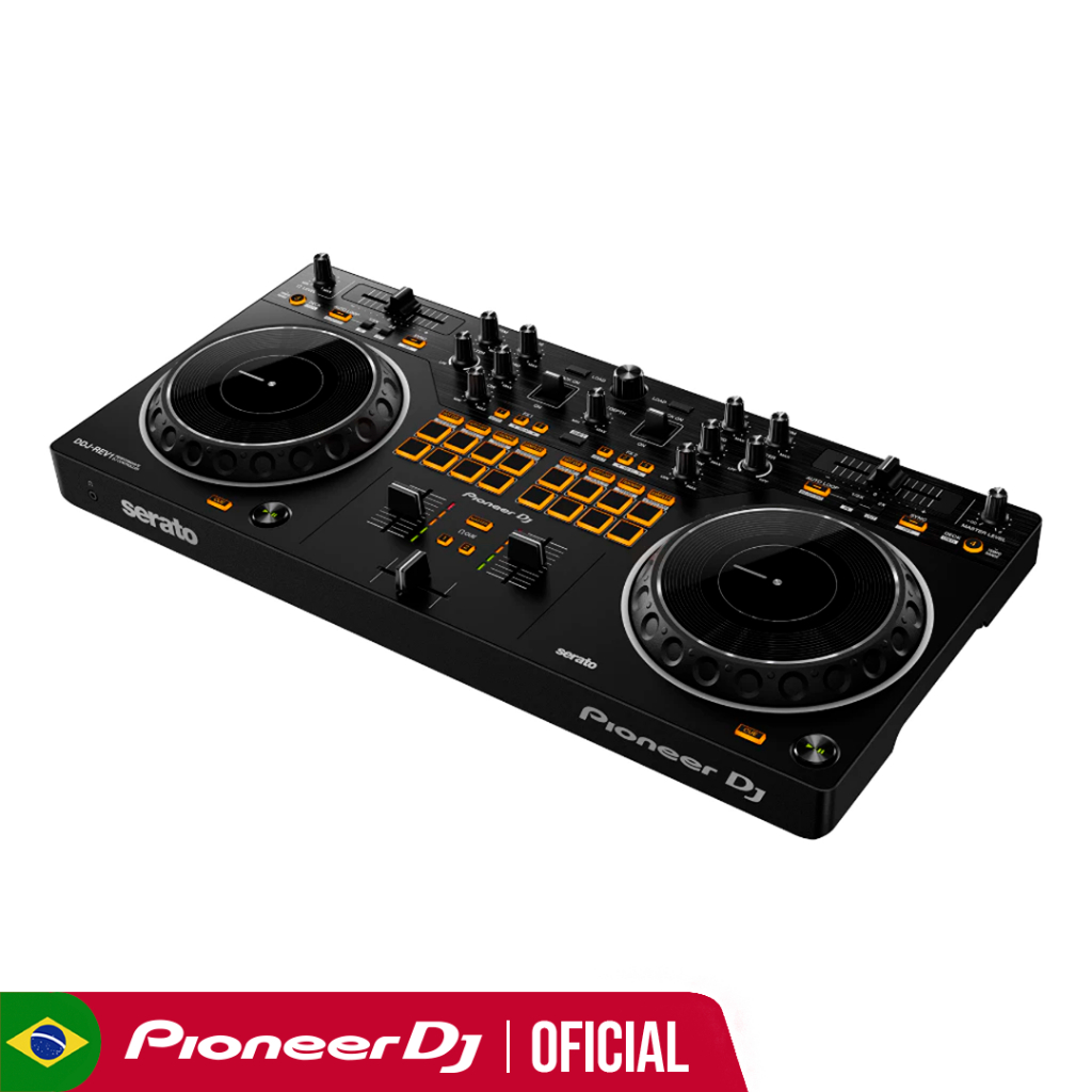 Controladora 2 Canais Pioneer DJ DDJ-REV1-N Serato DJ Lite