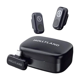 Microfone Hollyland Lark A1 Duo Usb-c Preto em Oferta na Shopee