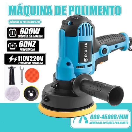 Lixadeira Multi Funçoes 800W 6 Velocidades Completa Politriz Polidor 220V 60HI4500R MIN