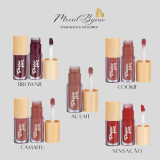 FENZZA LIP TINT CHOCO FUN GLOSS LABIAL em Oferta na Shopee