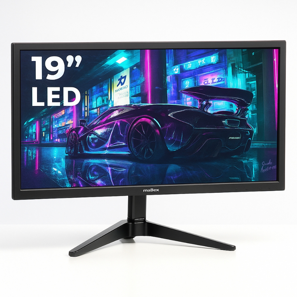 Monitor Gamer 19” LED HDMI VGA 1440p HD Bivolt Alta Resolução | Shopee ...