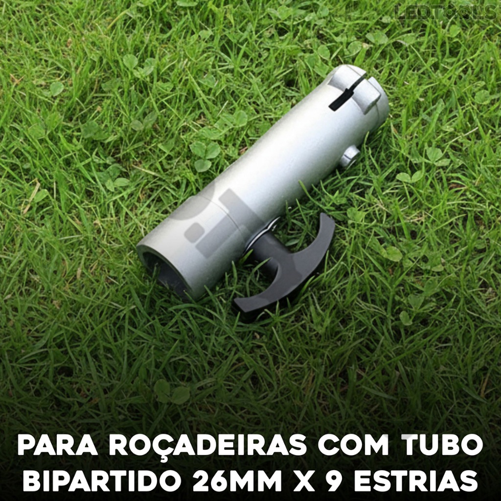Junção Conector Conexão Do Tubo Roçadeira Nakasaki 63cc | Shopee
