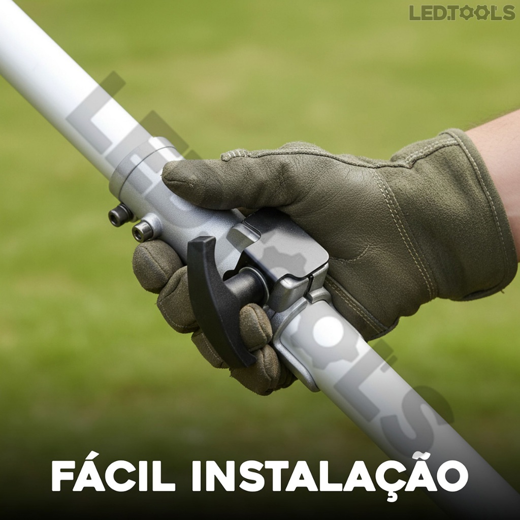 Junção Conector Conexão Do Tubo Roçadeira Nakasaki 63cc | Shopee