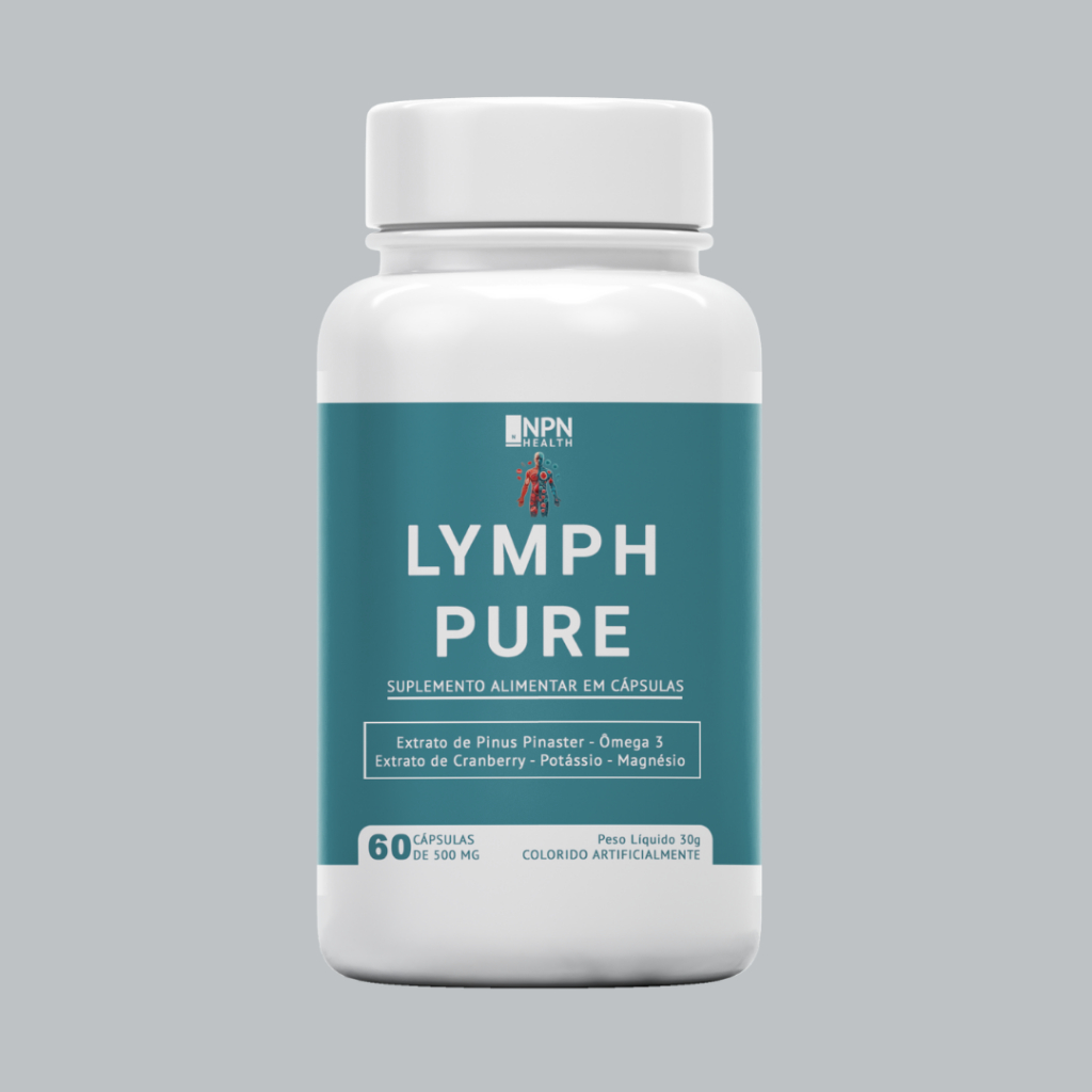 Lymph Pure Original Cápsulas Envio Rápido NPN Health | Shopee Brasil