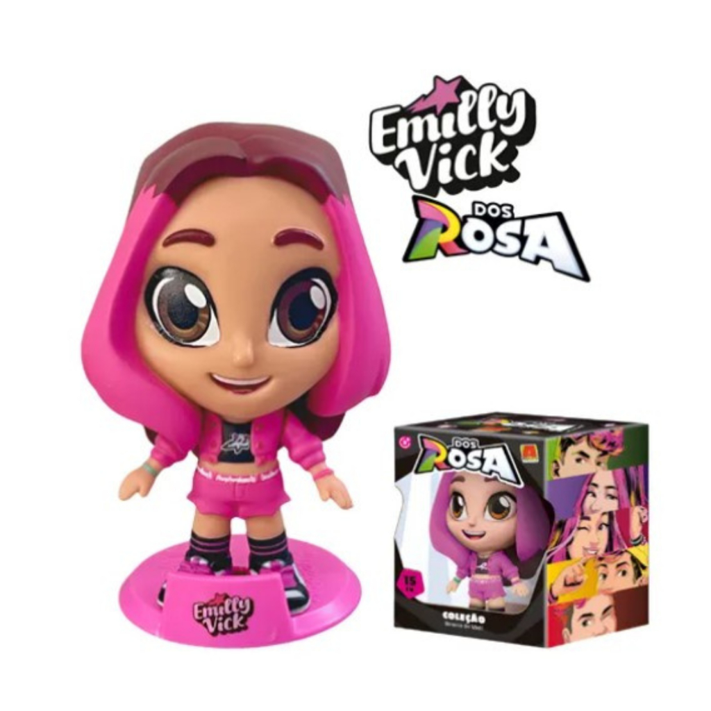 Boneca Emily Vick 15cm Coleção Para Fã Turma Dos Rosa | Shopee Brasil