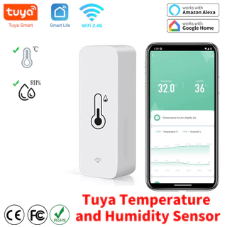 Sensor Wifi Temperatura E Umidade Alexa Google home smart life