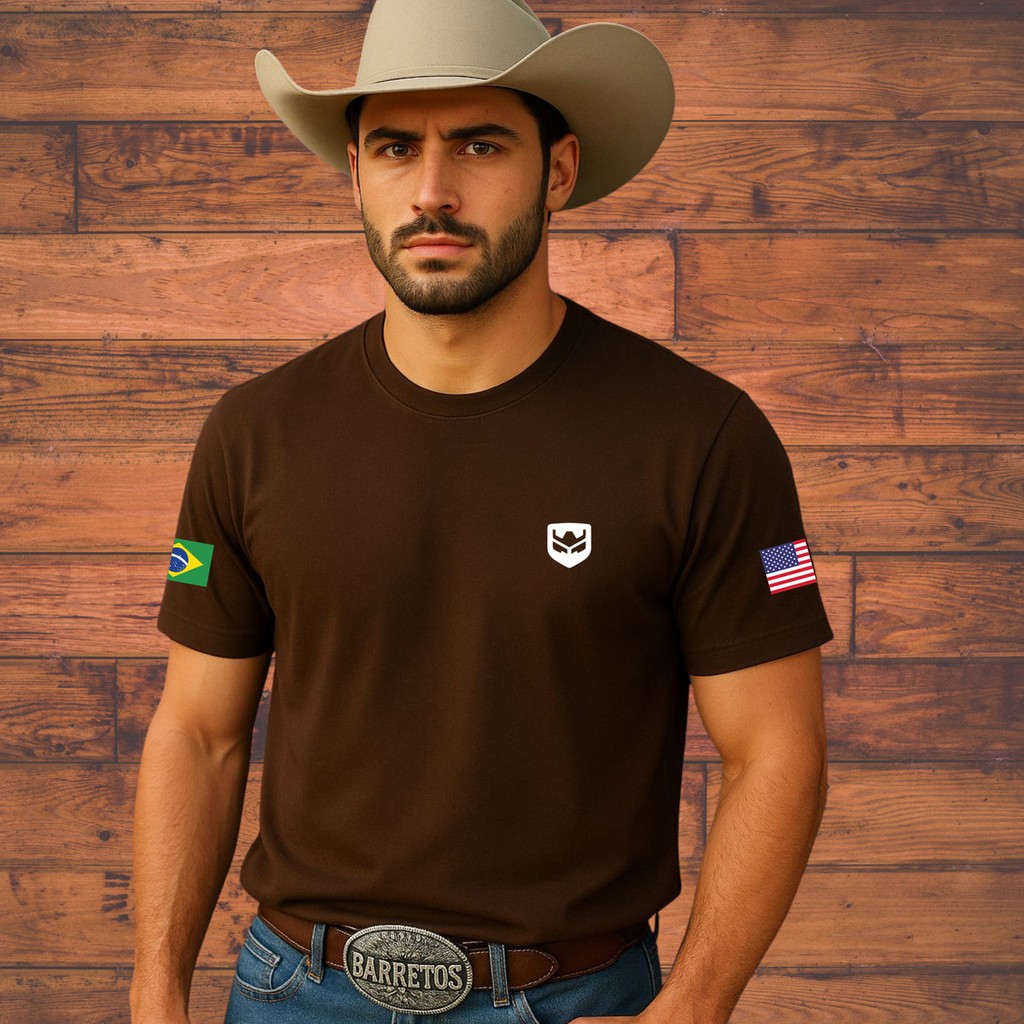 Camiseta Rincon Procedimento Oficial Rodeio Agro Country Ram | Shopee ...