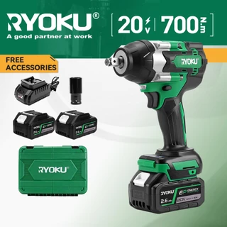 Chave De Impacto 700 Nm Brushless 2 Baterias 20v Com Maleta portátil