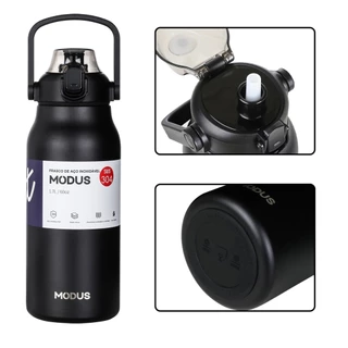 MODUS Garrafa de Água Isolada A Vácuo De Aço Inoxidável 1700ml Garrafa Térmica Com Canudo