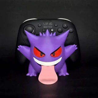Suporte para Controle Gengar –Para Switch, Xbox, PlayStation | Decoração Geek | Pokemon