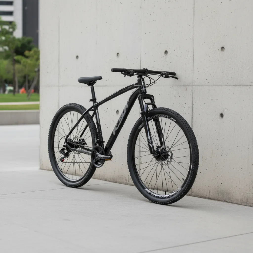 Bicicleta Aro 29 Ksw Xlt 21 Marchas Shimano E Freios A Disco Quadro 17 Preta