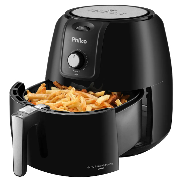 Fritadeira Air Fryer 8 Litros Jumbo Gourmet PFR13P Philco Pr