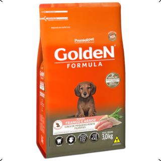 RAÇÃO GOLDEN FORMULA FILHOTE RAÇA PEQUENA FRANGO 10KG