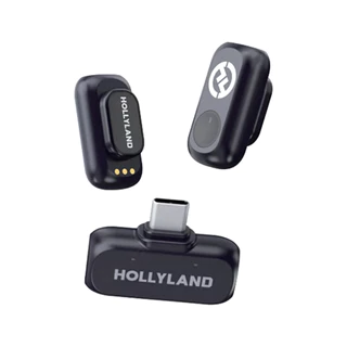 Microfone Hollyland Lark A1 MIni Usb-C Preto em Oferta na Shopee