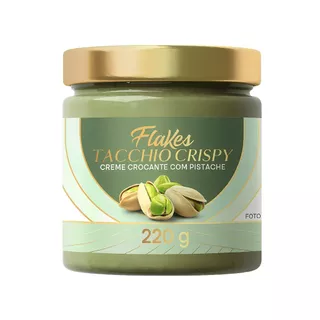 Flakes Tacchio Crispy Creme Crocante de Pistache Pasta Premium 250g Gustosía