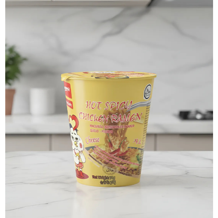 Kit 3 Lamens Sinomie 72g Estilo Coreano – Macarrão Sabores Frango