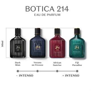 Perfume Botica 214 Eau De Parfum Masculino 90ml a escolher em Oferta na Shopee