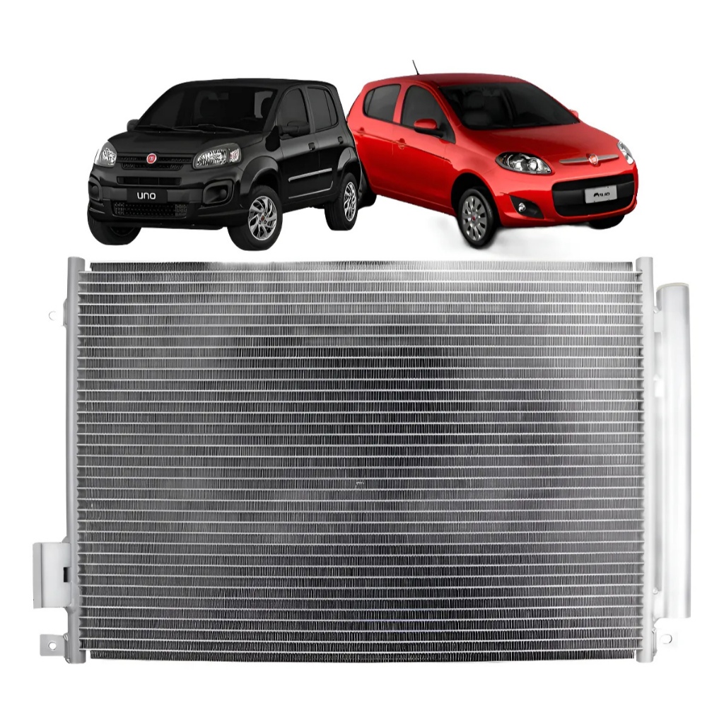 Condensador Ar Condicionado Fiat Grand Siena, Uno Vivace E Novo Palio Denso
