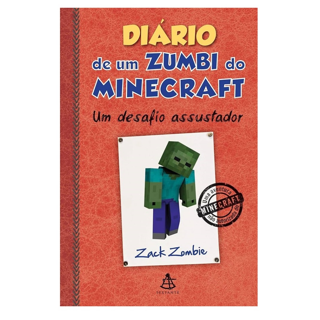 Coleção Diário de um zumbi do minecraft | Zack Zombie - Vários