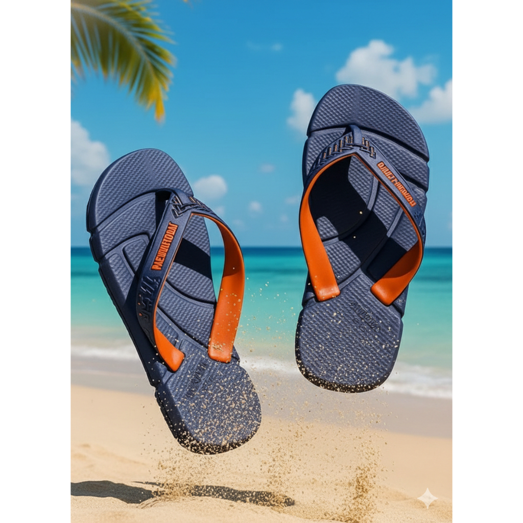 Chinelo Sandália Masculino Havainas Power De Borracha Macia Antiderrapante Com Tiras Grossas Reforçadas